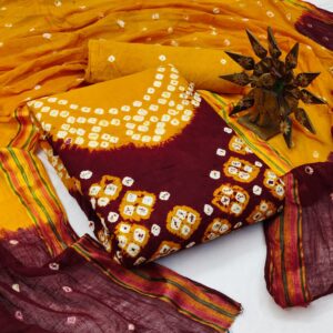 Bandhani Premium Quality Dress Materials