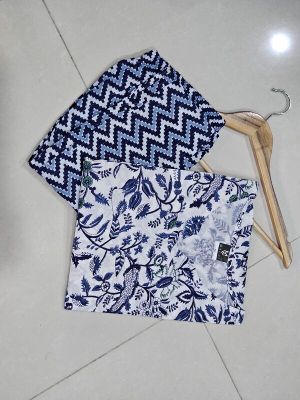 Buy Beautiful print naira cut kurta and pant with dupatta set