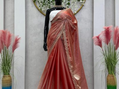 Buy Embellished Bollywood Satin Saree