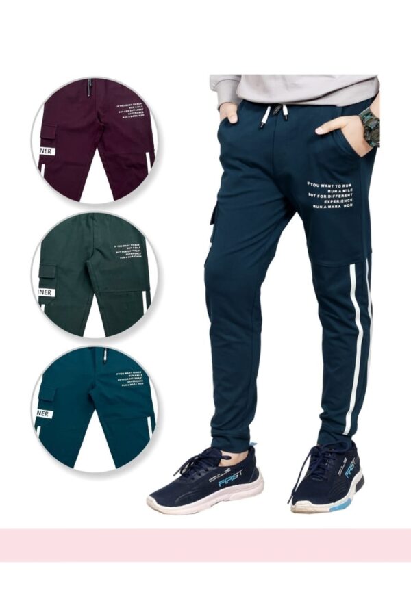 Buy Online Printed Men Multicolor Track Pants