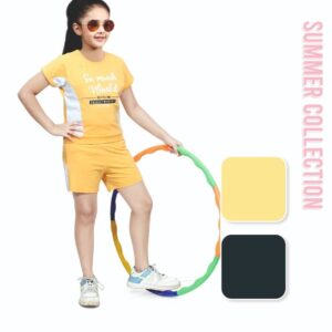 Shopping Online T-Shirt and Shorts Set