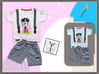 Stylish Printed Kids Clothing Sets For Boys Summer Wear